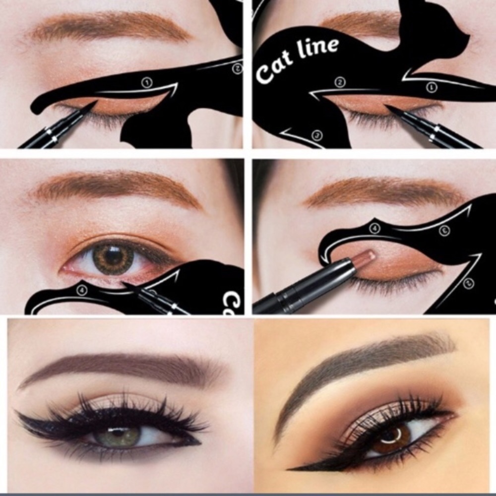 😺Hot item!😺 Cat eye makeup stencils